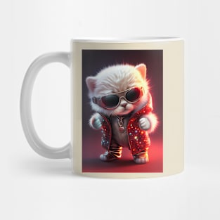 Cute Cosmic Cat - Anime Art design Mug